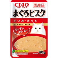 チャオ まぐろビスク パウチ かつお・まぐろ 40g×16コ
