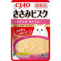 チャオ ささみビスク パウチ とりささみ ほたて味 40g×16コ