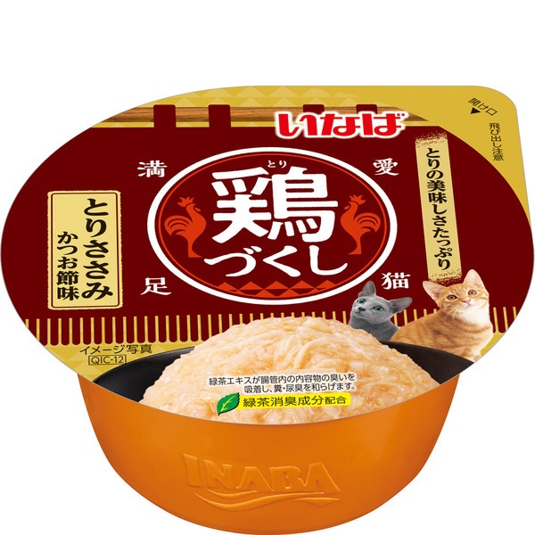 鶏づくし カップ とりささみ かつお節味 70g×6コ