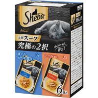 【あす宅】シーバ アミューズ お魚スープ 究極の2択 40g×6袋パック