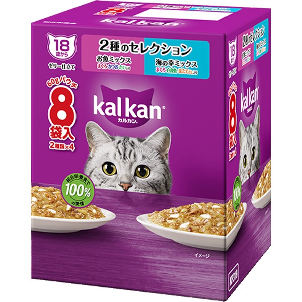 ・関節の健康維持をサポートするオメガ3脂肪酸配合・食べやすい小さめフレークとやわらかゼリー・18歳以上の猫に必要な全ての栄養素をバランスよく配合・ビタミンEなどの抗酸化成分配合＜総合栄養食＞【保証分析