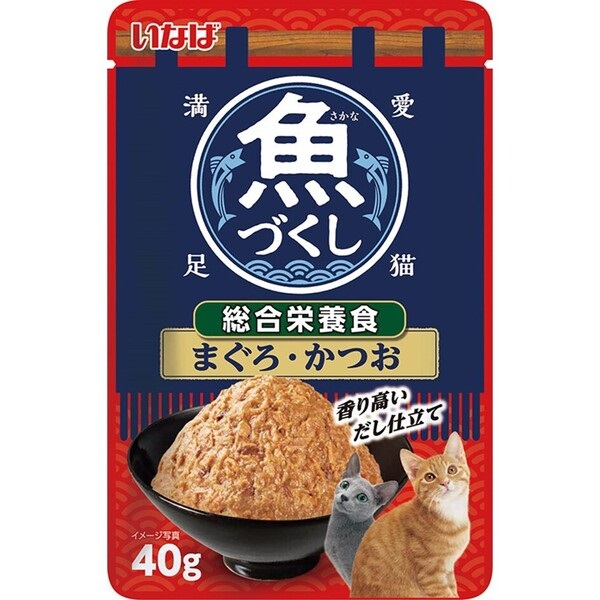 魚づくし 総合栄養食 まぐろ・かつお 40g×16コ