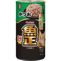 キャネット 魚正 かつお (160g×3缶パック)×18コ
