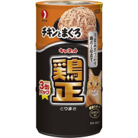 キャネット 鶏正 チキンとまぐろ (160g×3缶パック)×18コ