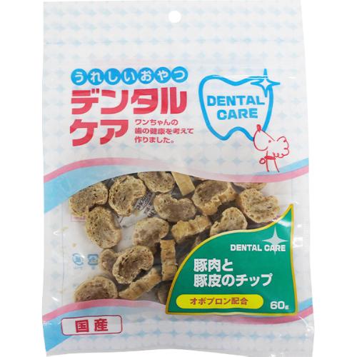 玉太郎のおやつ うれしいおやつ デンタルケア 豚肉と豚皮のチップ 60g | コジマ