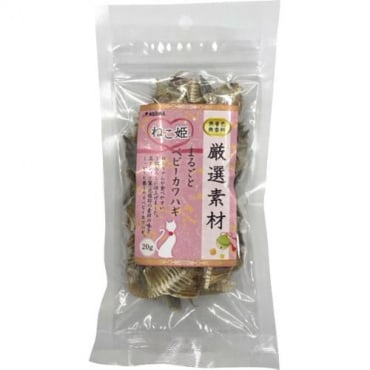 ねこ姫 厳選素材 まるごとベビーカワハギ 20g