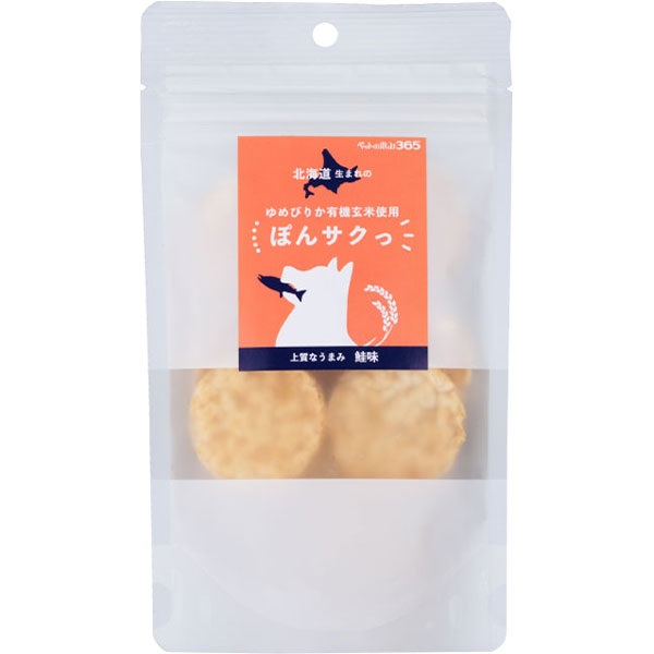 ペットの恵み365 ぽんサクっ 上質なうまみ鮭味 12g