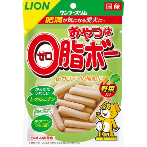 ワンツースリム おやつは0脂ボー 野菜入り 80g | ペット用品・フードの
