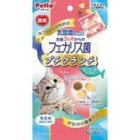 ネコちゃんのための乳酸菌のちから 生後3ヶ月からのフェカリス菌 プチクランチ シーフードミックス 5g×6袋入