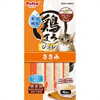 鶏まろ ねこちゃんの水分補給ジュレスティック ささみ 4本入