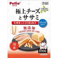 極上チーズとササミ スティックタイプ 100g
