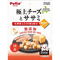 極上チーズとササミ 角切りタイプ 100g