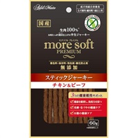 モアソフトプレミアム スティックジャーキー チキン＆ビーフ 60g