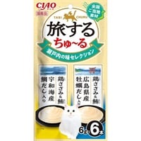 チャオ 旅するちゅ～る 瀬戸内の味セレクション 6g×6本入り（3本×2種） ［ちゅーる］