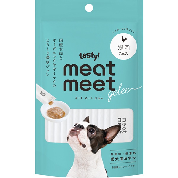 tasty！ ミートミートジュレ 鶏肉（犬用） 10g×7本入り