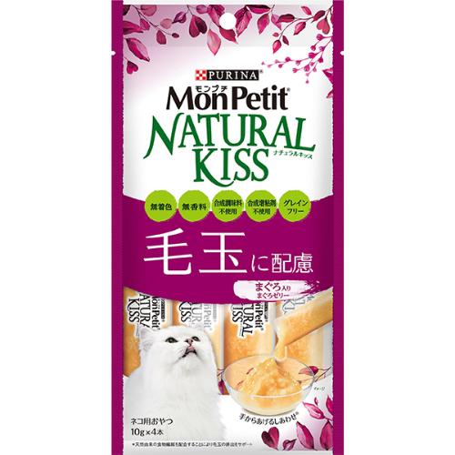 合成添加物不使用のナチュラルおやつ。天然由来の食物繊維を配合することにより毛玉の排出をサポート。新鮮なまぐろを丁寧にほぐし、まぐろの旨みが詰まったやわらかゼリーに閉じ込めたダブルの食感と美味しさ。目に