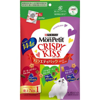 【あす宅】モンプチ クリスピーキッス バラエティパック リッチセレクト 144g