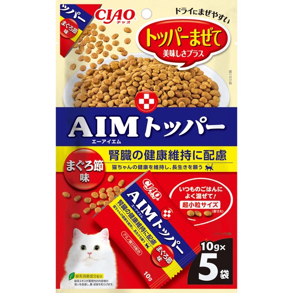 チャオ トッパーまぜて AIMトッパー まぐろ節味 10g×5袋