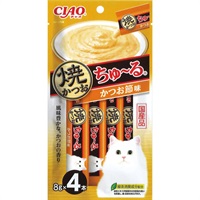 チャオ 焼かつおちゅ～る かつお節味 8g×4本 ［ちゅーる］