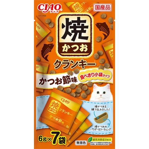 チャオ 焼かつお クランキー かつお節 6g×7袋