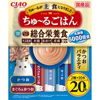 チャオ ちゅ～るごはん かつおバラエティ 14g×20本 ［ちゅーる］