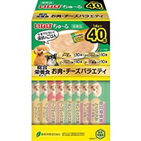 いなば ちゅ～る 総合栄養食 お肉・チーズバラエティ 14g×40本入り［ちゅーる］