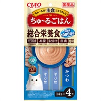 チャオ ちゅ～るごはん かつお 14g×4本 ［ちゅーる］
