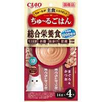 チャオ ちゅ～るごはん まぐろ＆かつお 14g×4本 ［ちゅーる］