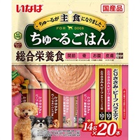 いなば ちゅ～るごはん とりささみ・ビーフバラエティ 14g×20本 [ちゅーる]