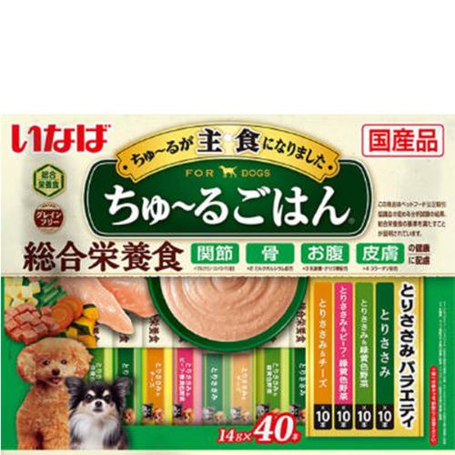 いなば ちゅ～るごはん とりささみバラエティ 14g×40本 ［ちゅーる］