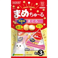 いなば まめちゅ～る 高齢猫用 まぐろ 8g×3袋［ちゅーる］