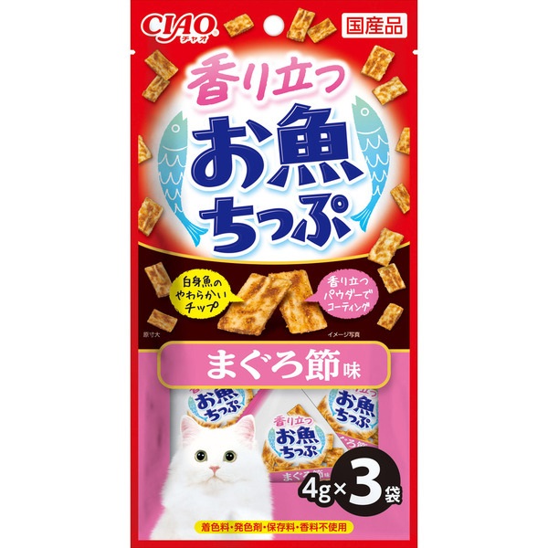チャオ 香り立つお魚ちっぷ まぐろ節味 4g×3袋