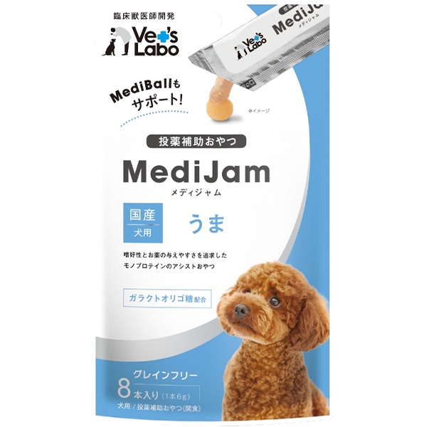 MediJam メディジャム 犬用 うま 6g×8本入り