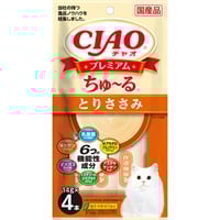 チャオ プレミアムちゅ～る とりささみ 14g×4本 ［ちゅーる］