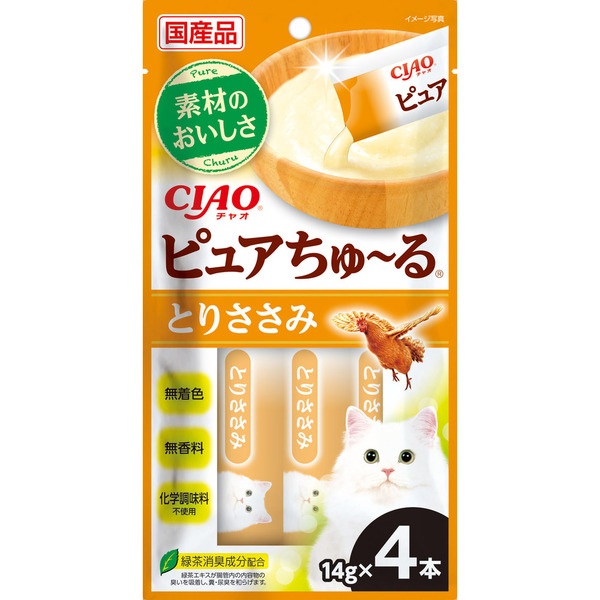 まめちゅ～る とりささみ | 商品情報 - キャットフード