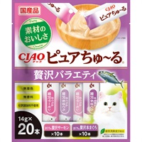 チャオ ピュアちゅ～る 贅沢バラエティ 14g×20本 ［ちゅーる］