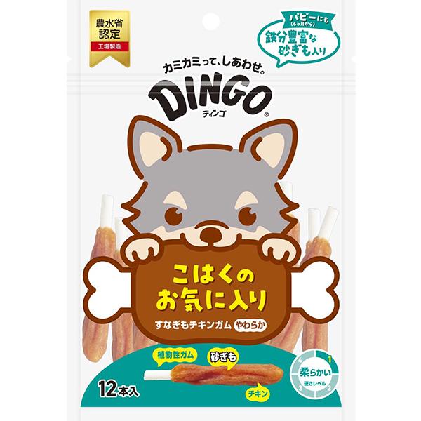 ディンゴ すなぎもチキンガム やわらか 12本入