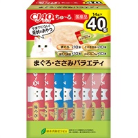 チャオ ちゅ～る まぐろ・ささみバラエティBOX 14g×40本 ［ちゅーる］