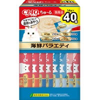 チャオ ちゅ～る 海鮮バラエティBOX 14g×40本 ［ちゅーる］