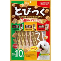 とびつく 3種のバラエティ 25g×10袋