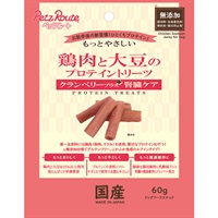 もっとやさしい 鶏むね肉と大豆のプロテイントリーツ クランベリープラス腎臓ケア 60g