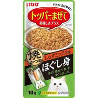 いなば トッパーまぜて 焼かつお ほぐし身 しらすミックス味 10g