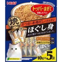 いなば トッパーまぜて 焼かつお ほぐし身 かつお・本格だしバラエティ 10g×5袋