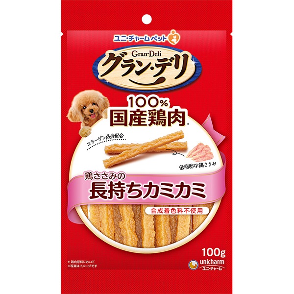 【あす宅】グラン・デリ 鶏ささみの長もちカミカミ 100g
