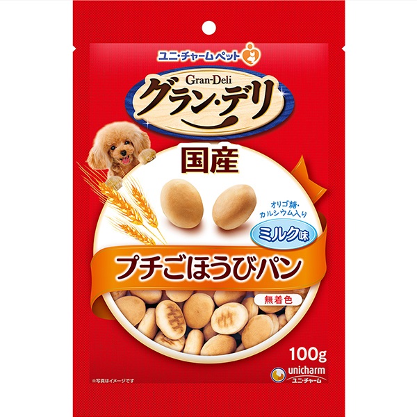 グラン・デリ きょうのごほうび プチごほうびパン ミルク味 100g