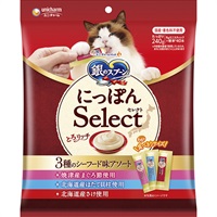 【なくなり次第終了】【あす宅】銀のスプーン にっぽんSelect とろリッチ 3種のシーフード味アソート 240g（6g×40本）