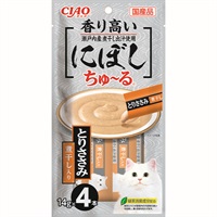 チャオ にぼしちゅ～る とりささみ 煮干入り 14g×4本 ［ちゅーる］