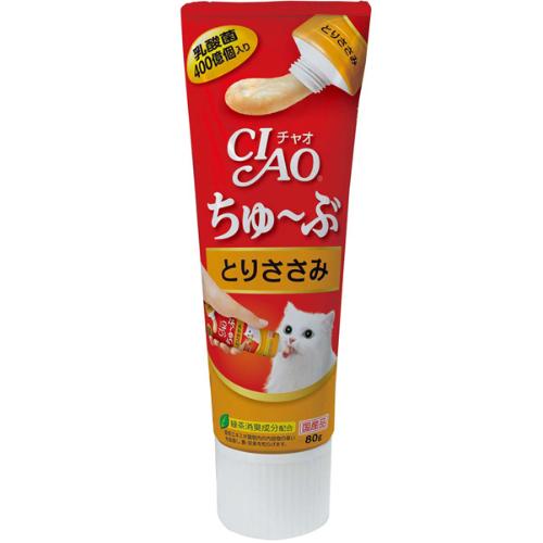 チャオ ちゅ～ぶ とりささみ 80g [ちゅーぶ]