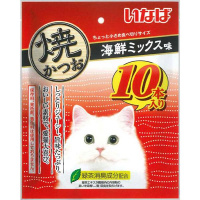 いなば 焼かつお 海鮮ミックス味 10本入り