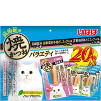 いなば 焼かつお 高齢猫用 バラエティ 20本入り